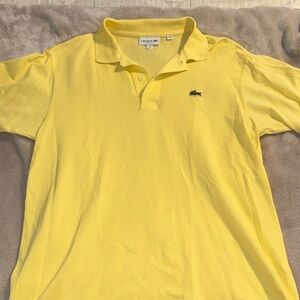 Lacoste Men's Polo in Bright Yellow